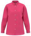 SP501 Spasso Ladies Long Sleeve Oversized Linen Shirt raspberry sorbet colour image